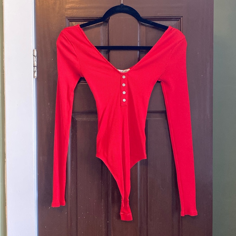 Express Red Bodysuit